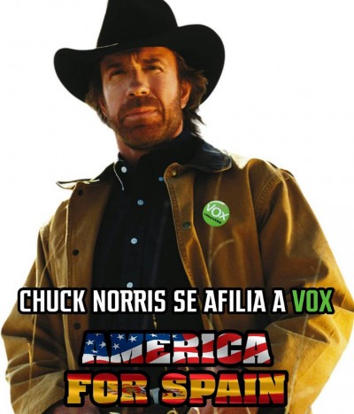 Chuck Norris se afilia a VOX