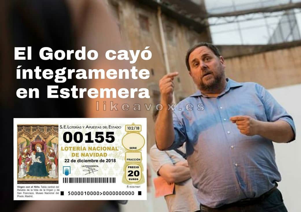 El Gordo cae en Estremera