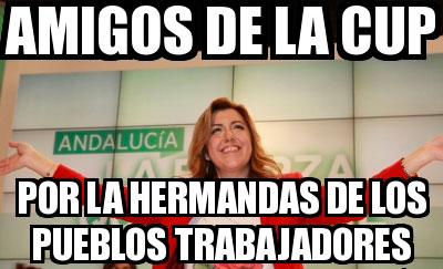 Susana Díaz haciendo amigos